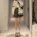 [Airibuwei] Women's New Loose Student Knitted Cardigan Japanese Long Sleeve Cardigan. 