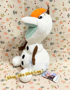 [ Nhật Bản ] [MS3113] Bé gấu bông Người Tuyết Olaf ( mũi kéo ra được ) - 993 size 40cm lông mềm mịn hàng mới full tem tag giấy.