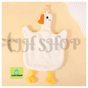 CJH SHOP Cartoon Goose Hand Towel for Kitchen Bathroom and Toilet Hand Towel Hanging Type with Super Water Absorption Quick Drying