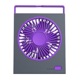 Rechargeable Quiet Desk Fan with Adjustable Airflows Quiet Cooling Fan ABS Texture Perfect for Office or Bedroom Use