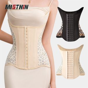MISTHIN 1Pcs High Quality Nylon Womens Waist Shapewear Korset Push Up Thigh Slimmers Body Shaper Panty for Female Girdle S0418