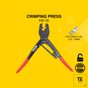 CABLE LUG CRIMPING TOOL | NON INSULATED | AUTO LOCK | SPRING | CRIMP