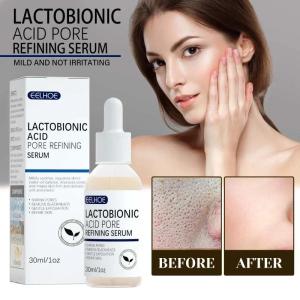 new Lactobionic Acid Shrink Pores Facial Serum Fade Fine Lines Firming Nourish Essence Face Serum Moisturizing Brightning Skin Care hot