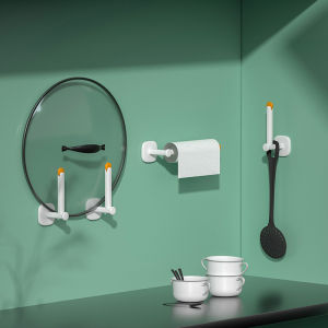 360 degree rotation Toilet Paper Holder Self Adhesive Wall Mount ABS plastic Kitchen Roll Paper Bathroom Tissue Towel Holder Accessories Rack Holders key hat COAT Clothes hanger