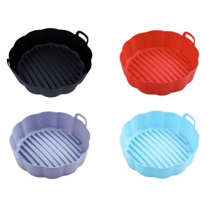 Silicone chiên bằng không khí giỏ lót Silicone chiên bằng không khí miếng đệm chiên bằng không khí phụ kiện thích hợp cho nướng bánh và nấu ăn