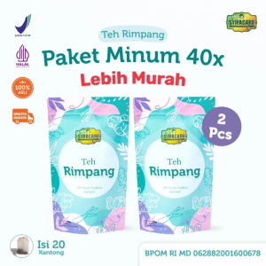 Teh Celup Rimpang 2 Bungkus Minuman Rempah Pelancar Haid 100% Alami Diet Menahan Nafsu Makan