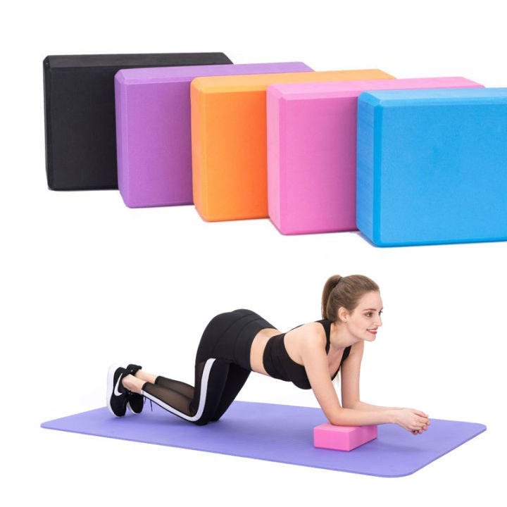 COD】Yoga Blocks Training Exercise Fitness Stretching yoga blocks for Yoga  Pilates Meditation