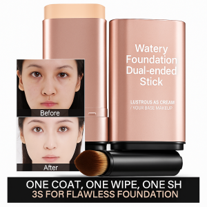 Eraser Foundation Stick Water Glow Dualended Foundation Stick Concealer Cream Brightening Clear Natural Light Thin Foundation