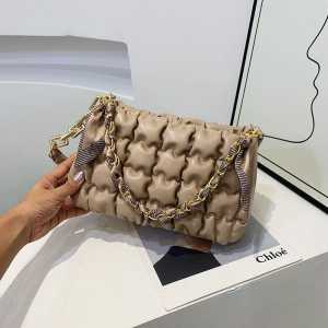 TAS SELEMPANG WANITA FASHION IMPORT/TAS TALI RANTAI WANITA/TAS TERBARU DAN KAKINIAN