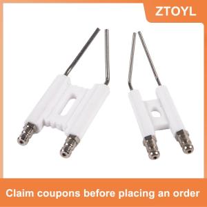 【ZTOYL】 Điện cực đánh lửa cho đầu đốt dầu điện cực gốm đánh lửa bằng gốm hai pin