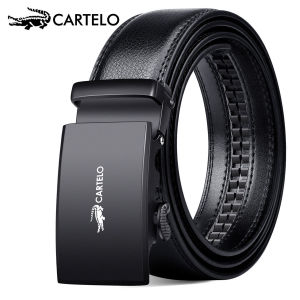 CARTELO famous brand belt mens top quality real mens belt leather belt mens metal automatic buckle fashion