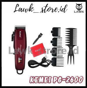 KEMEI PG-2600 hair cliper alat mesin cukur rambut electrick