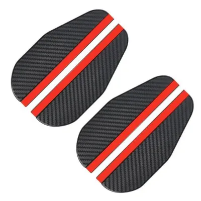Universal Car Rearview Mirror Rain Eyebrow Visor Carbon Fiber Car Rearview Side Snow Sun Visor Rain Cover Automob Mirror Accessories