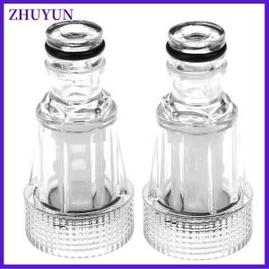 ZHUYUN 2pcs Female 25mm quick connector with filter faucet Adapter faucet Joint