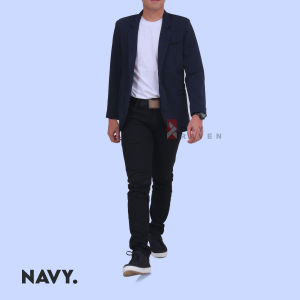 DAYRAVEN Blazer Pria Slim Fit Premium – Jas Casual Modern Kantor Formal Kondangan