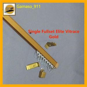 ELITE Batang Gorden 4 meter Single FullSet Kotak Vitrace Rell Rollet Tirai Pintu Jendela Kamar
