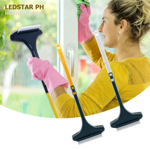 2 In 1 Window Screen Cleaner Brush With Long Handle Window Brush Double-Sided Multi-functional Dust Remover Household Cleaning Brush