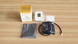 Fully‑Automatic Digital LCD Upper Arm Blood Pressure Monitor Accurate Home BP Measuring Machine with Adjustable Cuff for Household Personal Health Care