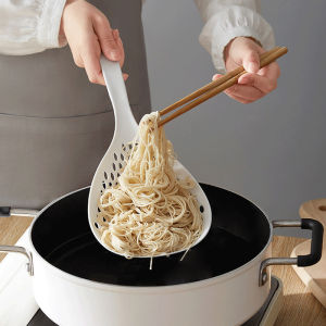🔥Hutyet👍 Long Handle Large Colander Fish Dumplings Spaghetti Spoons Mesh Sieve Kitchen Tools