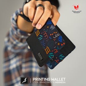 Dompet Pria Motif Terbaru Bahan Kanvas JP65
