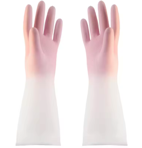 Sarung Tangan Karet Cuci Piring Anti Air Rubber Glove Murah Tebal Sarungtangan Silikon Latex Berkebun Dapur Serabgun