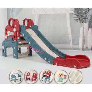 Baby elephant multifunctional table chair and slide