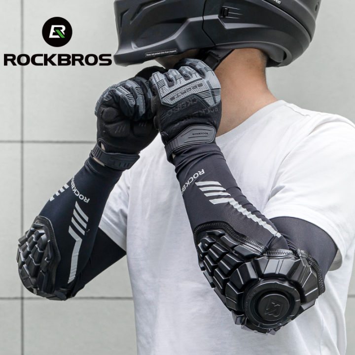ROCKBROS Motorcycle AntiCollision Sleeve Sunscreen Ice Silk sleeve Men