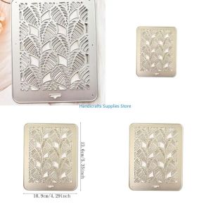 Kirilgu Cover Metal Cutting Dies Template for Scrapbook Album Paper Card Embossing H5K8Q