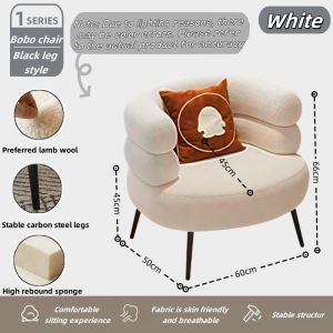 Single Lazy Sofa Makeup Chair Leisure Chair Bedroom Lazy Comfortable Makeup Chair