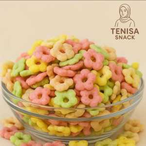 Kue Snack Sakura cin cin Warna Warni Kiloan 1Kg