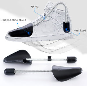 1 Pair Shoe Tree Spring Type Shoe men&women support Plastic Stretcher Shoe Shaper Expander