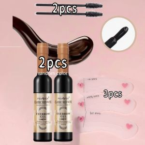 (buy 2 free 5)Eyebrow Gel Makeup Semi-Permanent Waterproof Long Lasting Tattoo Tint Sweatproof Peel Off Eyebrow Dye Cream Cosmetics kening mata