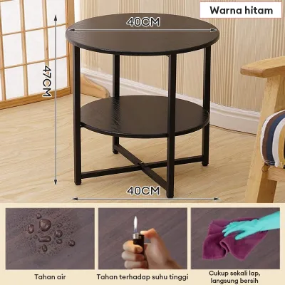 Meja Samping Sofa Meja Cafe Meja Ruang Tamu Meja Ruang Tamu Kreatif Gaya Nordik Meja Bulat Minimalis