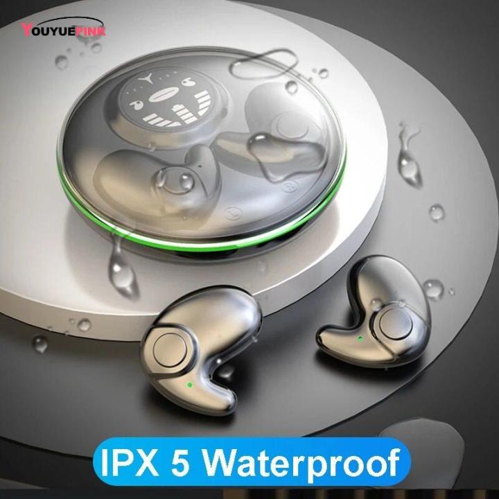 YOUYUEPINK Mini Sleep Earphone Bluetooth 5.3 Invisible Headphones ...
