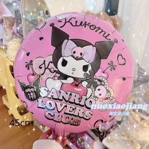 Cute Large Sanrio Balloon Kawaii Anime Kuromi Melody Cinnamoroll Birthday Party Decoration Jumbo Balloons lovely Doll Photo Prop