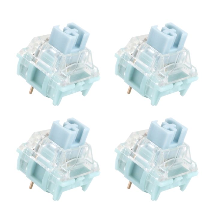 10/4 Pieces TTC Silent Bluish White Switches for MX Mechanical Keyboard ...
