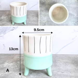 The Leaferie Rosalie plant pots. flowerpot . flowerpots . flower pot . planter . planters . Ceramic