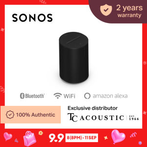Sonos Era 100 - Wireless Smart Speaker w Bluetooth & Voice Control