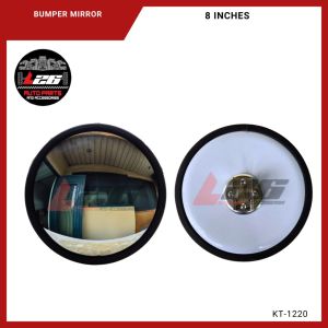 8 INCHES 8" BUMPER MIRROR BLIND SPOT MIRROR ROUND FOR TRUCK Bolt & Clamp Type KT-1220