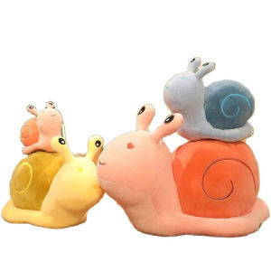 1pc 20cm-60cm Colourful Snails Plush Toy Stuffed Animals Cartoon Snail Soft baby Cuddly Doll Pillow toys birthday Xmas Gift2026