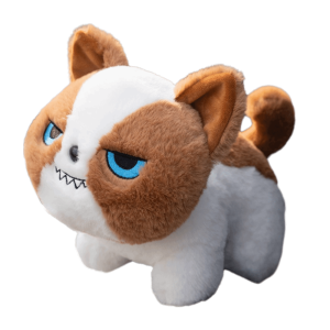 QUINT Grey Cat Black Cat Plush Toy Children Gits Keyring Pendant Stuffed Animals Kawaii Style Cartoon Design Kawaii Plush Toy Birthday Gifts