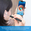 【SKIT SG】Ear Wax Removal Cleaner Intelligent Visible Ear Spoon with Camera 1296P HD Video Otoscope Earwax Cleaning Wireless Endoscope Earpick for Kids Adults, Earwax Removal Cleaner Visual Ear Cleaner with 3.5mm Camera 6 LED Light 1296P FHD Video Otoscope. 