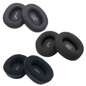 Soft Sponge Replacement Ear Cushions for E55BT Gaming Headset Enhances Comfort Durability Easy Installation