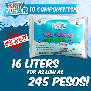 Dishwashing Liquid Kit DIY Upgraded (16 liters Yield) 10 components