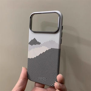 Abstract Valley River Case Shell for iPhone 17 Pro Max 15 16 Magnets Charging Back Cover Camera Lens Protection Shields