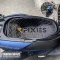 YAMAHA MIO GRAVIS PIXIES UBOX SEAT COMPARTMENT COVER. 