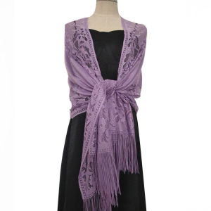 Niome Women's Elegant Wedding Tassel Shawl: A High-Quality Evening Accessory