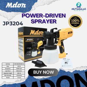 Mdon JP3204 SPRAYGUN ELEKTRIK NOZZLE KUNINGAN semprotan cat tanpa kompresor kuas elektrik semprotan cat tembok alat cat tembok rumah spray gun