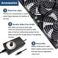 COD Cepat CIXIKEJI Cooling Fan Chassis Cabinet 2700RPM 100-240V EU with Knob variabel kecepatan / Kipas Angin Bruslees untuk cpu konputer dan perangkat lainnya / Kipas Outdour Cooling Pad Laptop Alas Pendingin Laptop Ultra Tipis 7-14 Inch - CV12025B12H. 