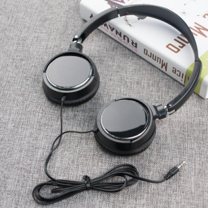 Original Foldable Wired Over Headsets with Mic Bass Sound Music Stereo Earphone 3.5mm Audio Cable Gaming Headset for Gamer Smartphones